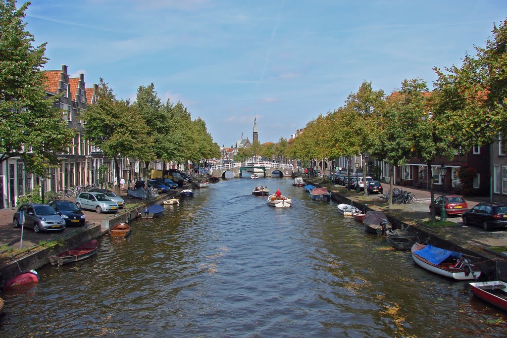 Herengracht, Leiden by Carel van der Lippe