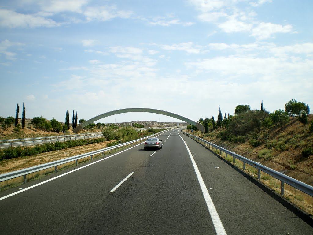 Greenwich Meridian Line in Spain AP2 by Gareth.Stadden