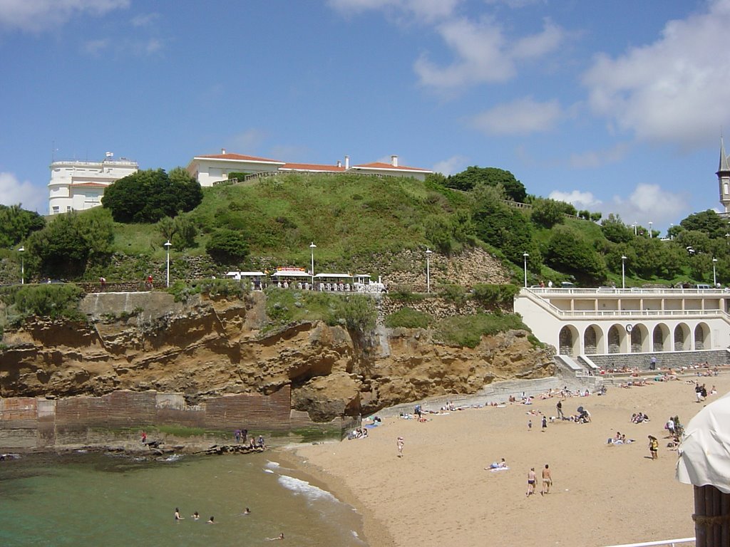 Biarritz, Plage du Port-Vieux by Hans-Ulrich Lukas