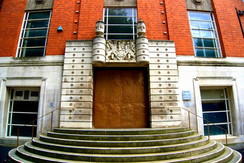 Old University Steps, Leicester by James Greig