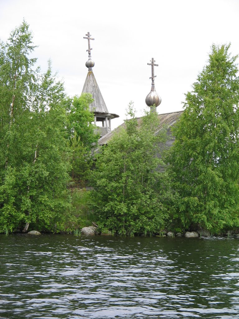 Часовня в д. Пегрема. Chapel in v. Pegrema. by Smirnov Vladimir