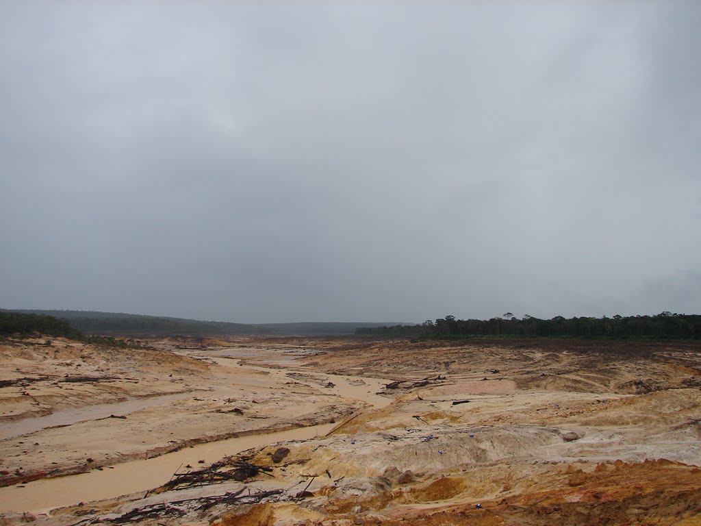 Barragem de Apertadinho depois do rompimento, Vilhena, RO by Luiz Marcelo