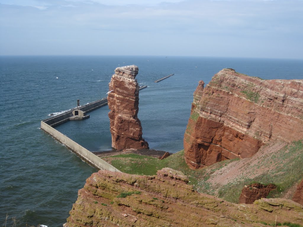 Die Lange Anna auf Helgoland by Sven Messerschmidt