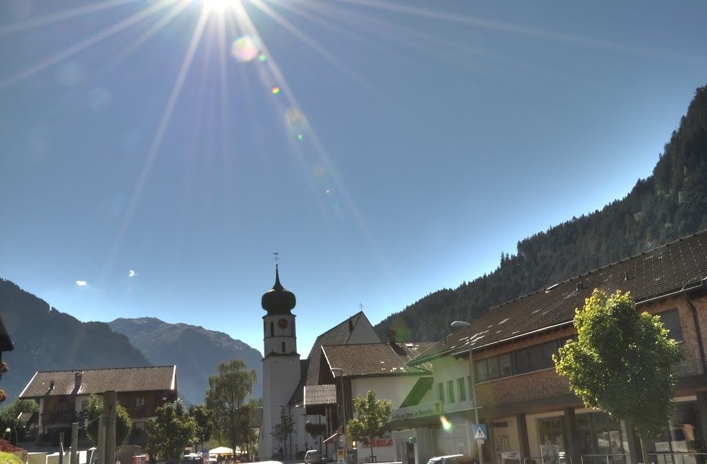 St.Gallenkirch mit Kirche by Herbij