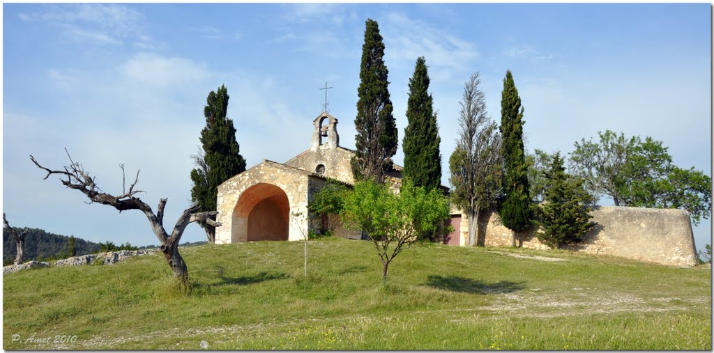 Chapelle de Sixte, Eygalières, Provence, Bouches du Rhône, PACA, France by Patrick LeThorois