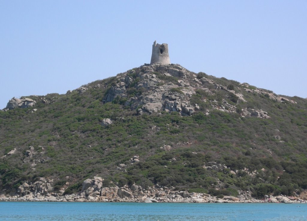 Porto Giunco - torre (the tower) by pandeo