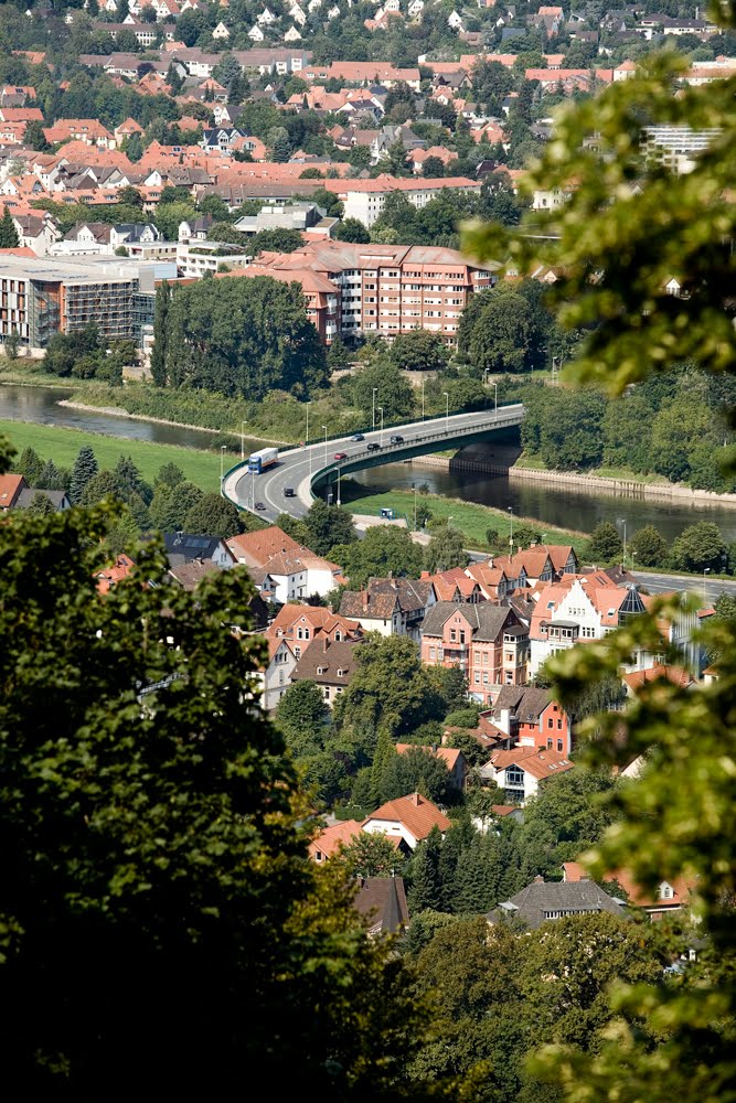 Blick auf Hameln vom Klüht by PapadoXX-Fotografie