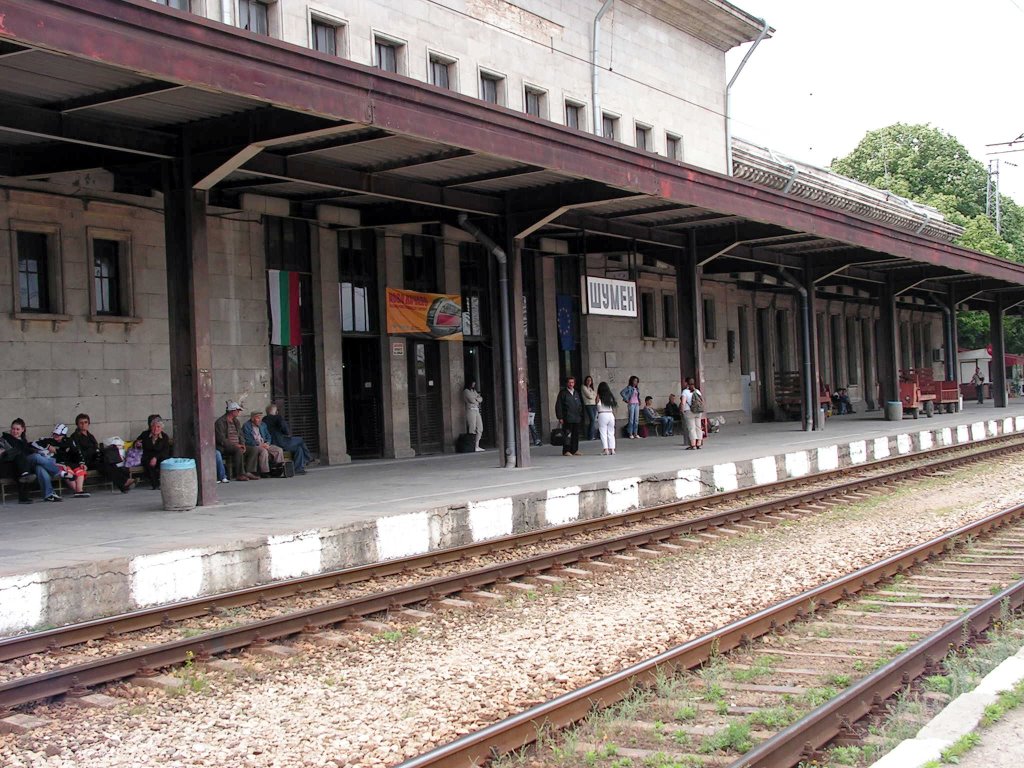 Shumen Bulgaria train station by alex256