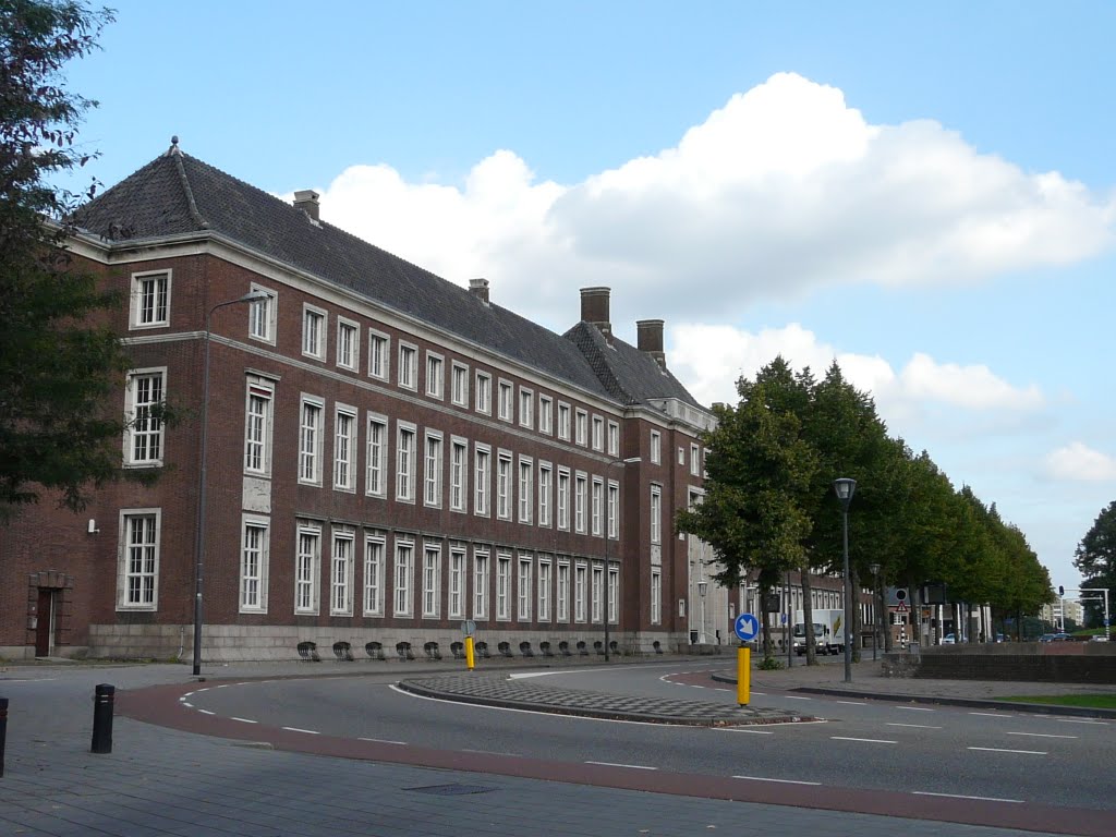 De Spinhuiswal, zicht op oosten, Den Bosch by David Jimmink