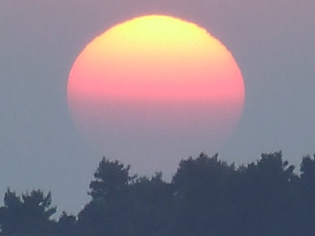 Sonnenuntergang über Kroatien - Istrien (Zoom) by G.Stotz