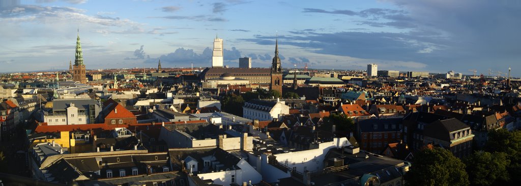 Panorama from Round tower by Valery Klepkin