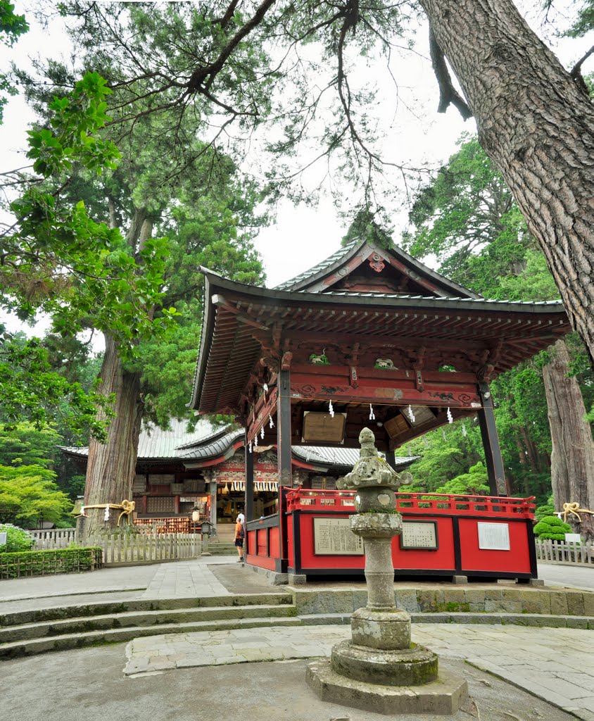 Fujiyoshida Sengen Shrine by Fritz Hanke