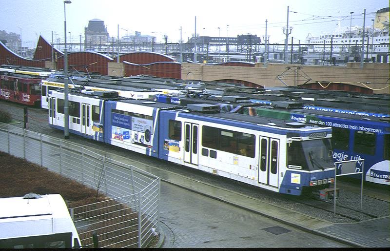 Oostende, tramway dépôt by roadrunner1971