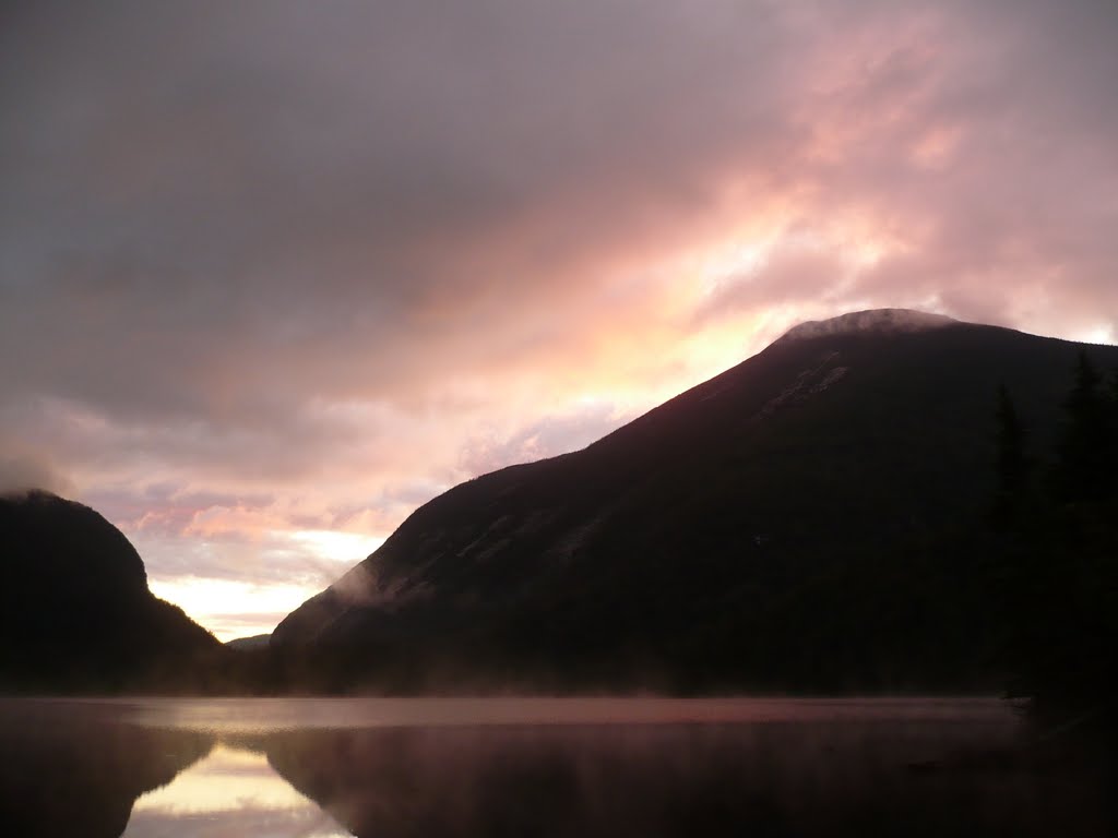 Lake Colden and Mount Colden at dawn by micdugan