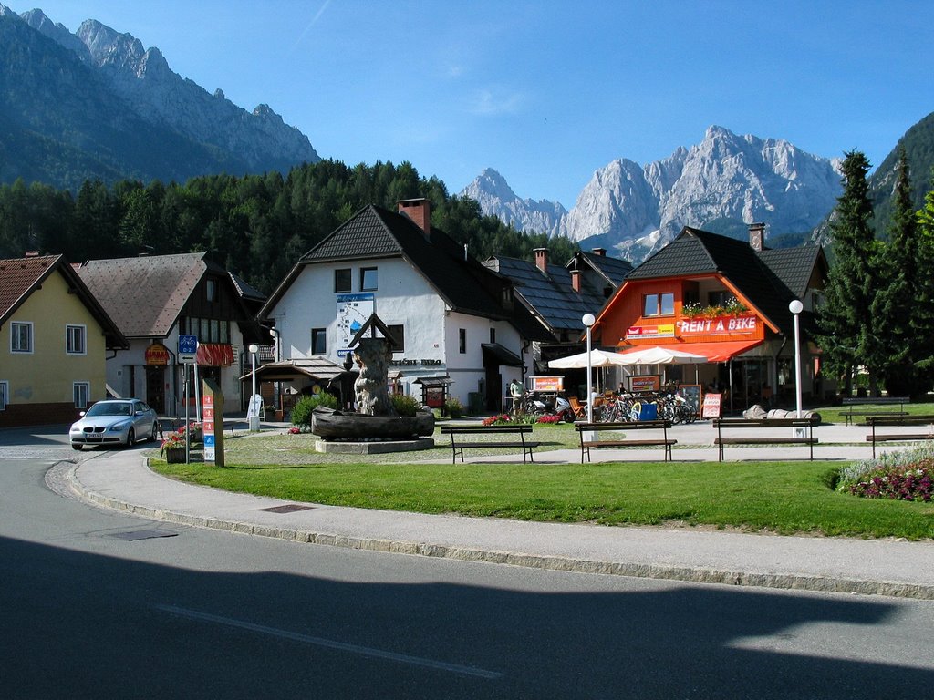 Kranjska Gora centre by S Jansen