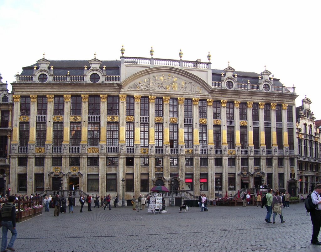 Brusel - Grand Place - centrální náměstí - 10.10.2006 by skřítek Vítek