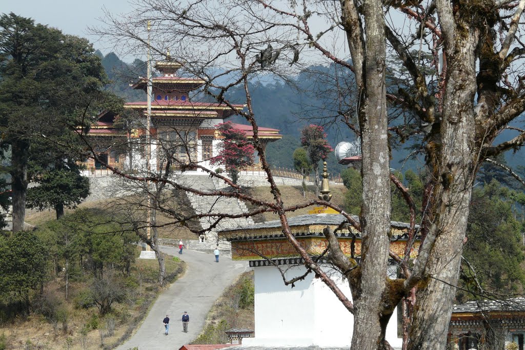 Pass Dochula - Bhutan by Joseph-Cro