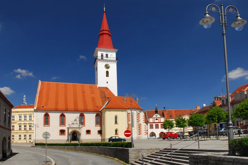 Renaissence Church "Sv.STANISLAVA" ( tower 54m high) by Karel H.