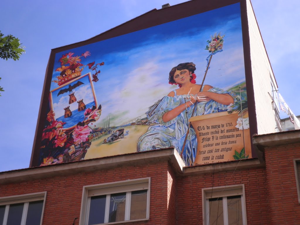 Mural conmemorativo de la Feria de Albacete by medijose