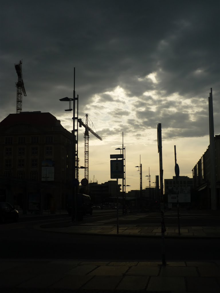 Dresden, Altmarkt - Richtung Postplatz by DDner