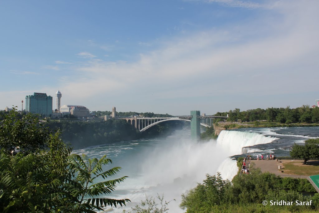 American Falls & Rainbow Bridge, Niagara Falls, New York (USA) - July 2010 by Sridhar Saraf