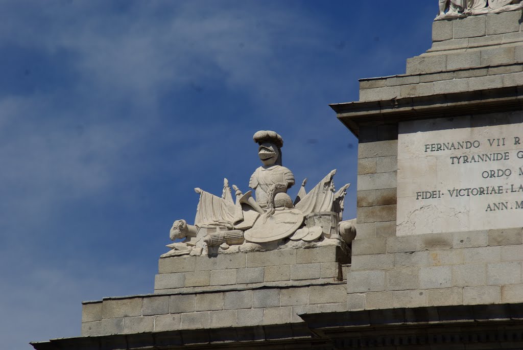 MADRID MONUMENTO PUERTA DE TOLEDO by Concepcion AMAT ORTA…