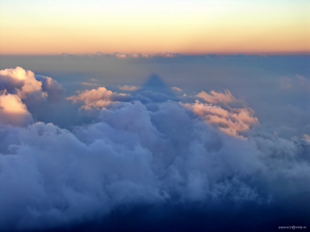 Sri Lanka Shadow of the Adam's peak by paparazzistas