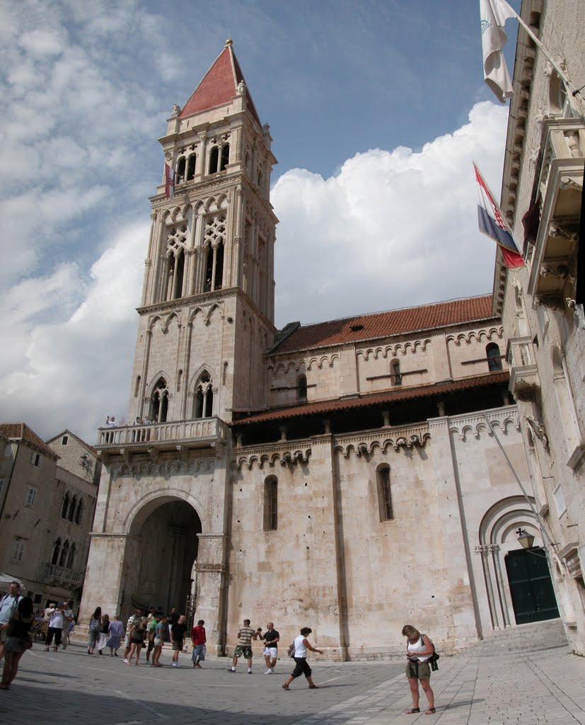 St Lovro Church at Trogir by Laszlo Reti