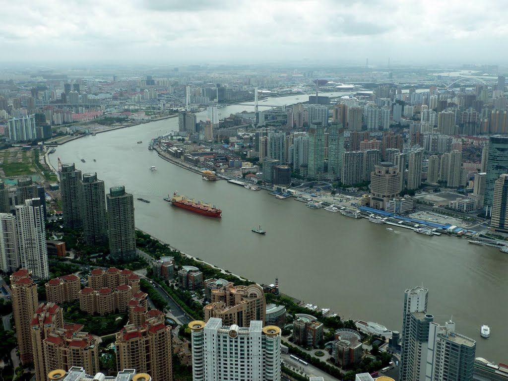 From Jin Mao Tower, Shanghai by Jean Herbrink