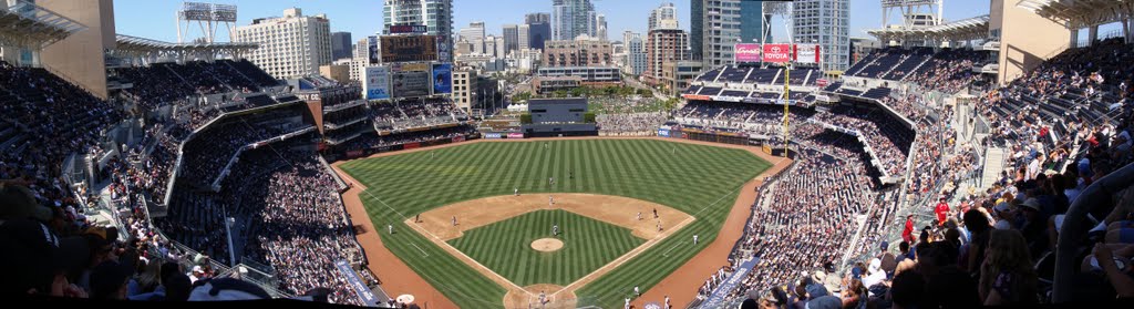 Petco Park Panorama by Luis Pompa