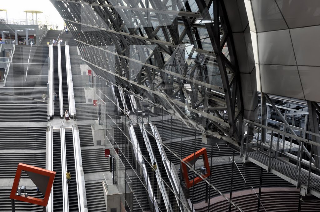 Kyoto Station by Fritz Hanke