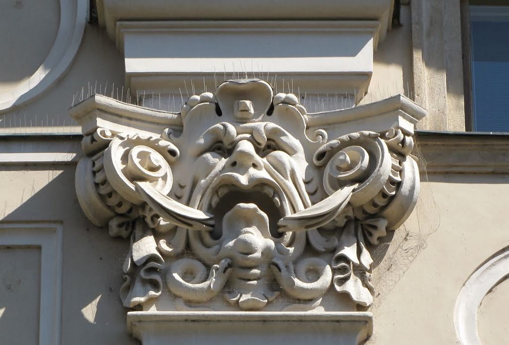 Černínský Palace fasade detail by MaxTravel