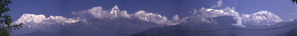 Panorama Annapurna Range by Don Tomaso 1969