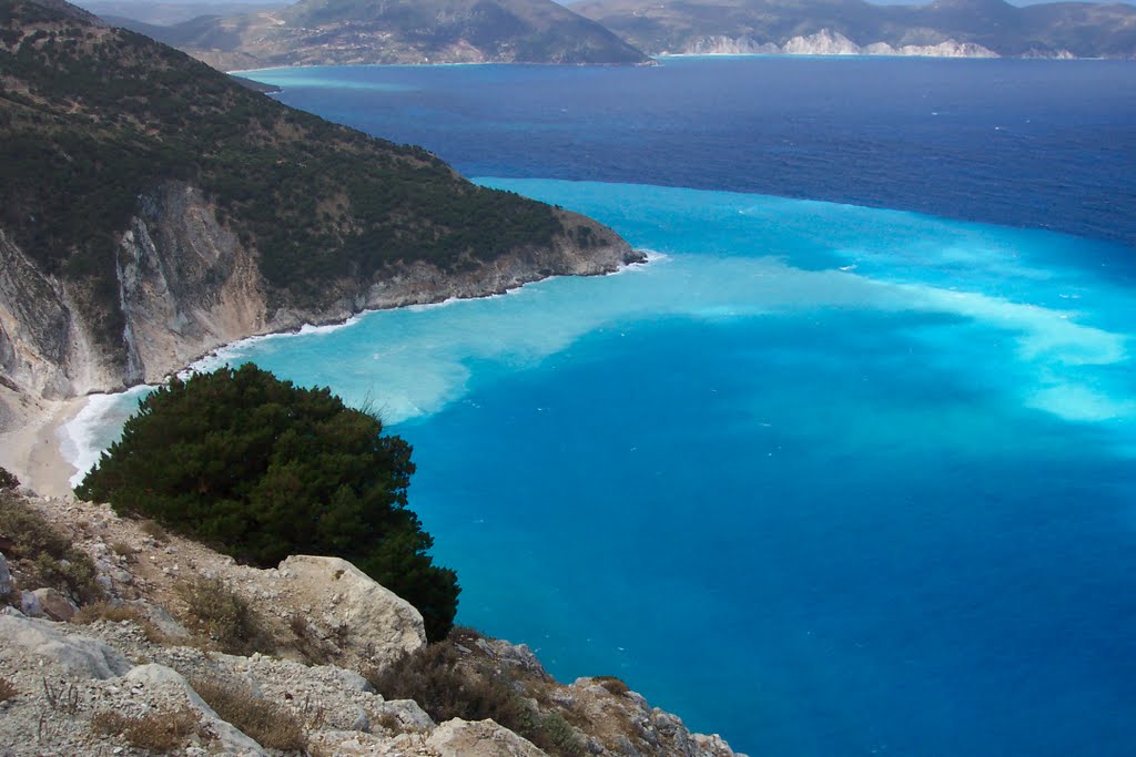 Cephalonia- Myrtos " The Sea is full of Oxygen " by Kyriakos  11