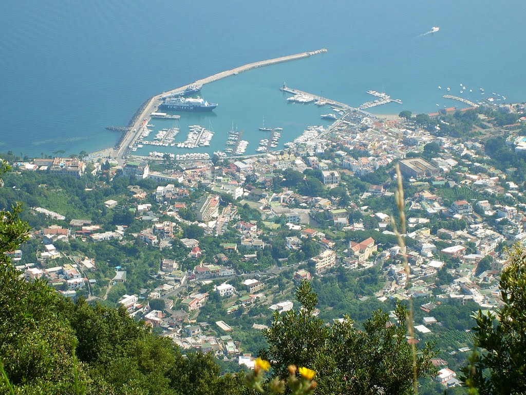 Casamicciola dalla vetta del monte Epomeo by daniele 64