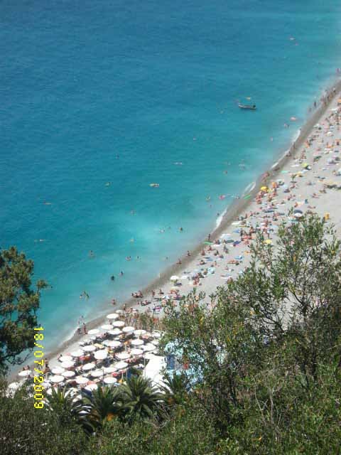 Nice Castel Plage vue de la colline du Château by Sedilis