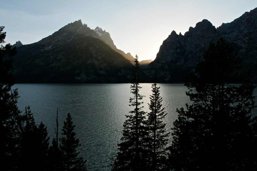 Cascade Canyon, Jenny Lake, Grand Teton National Park by Allen Ollis