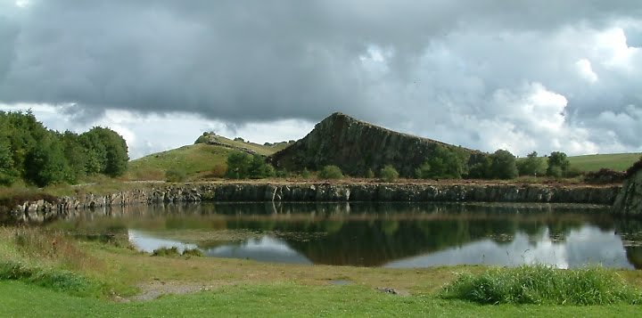 Cawfields Quarry and Hadrian's Wall by Noseyinround