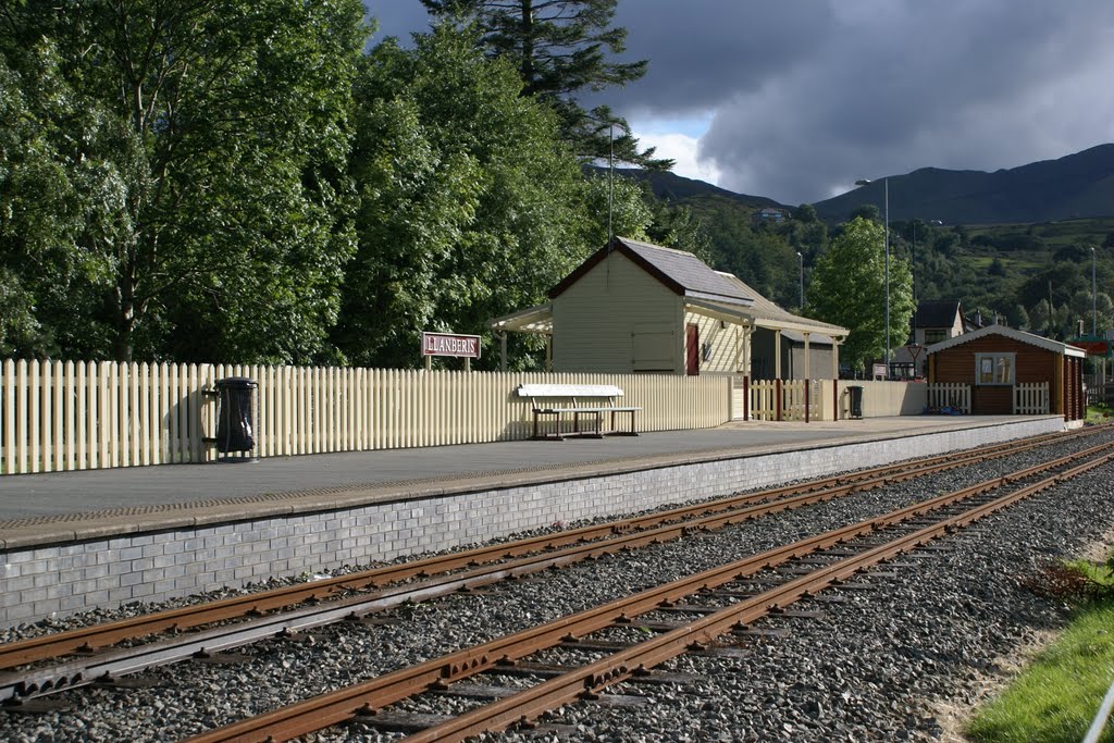 Llanberis Station by John Mulder