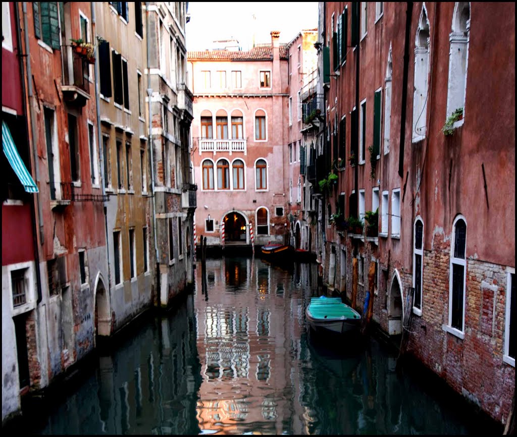 Painted 'street', Venice by Robert Watt