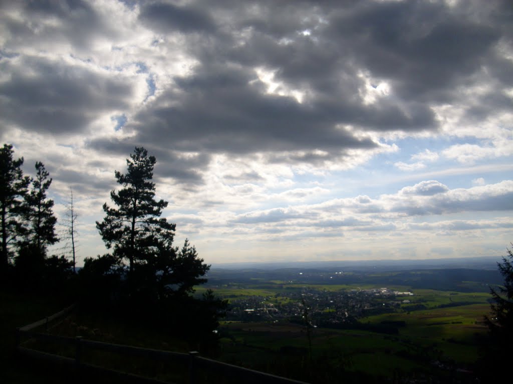 Panorama vom Klippeneck auf die Landschaft by fcstpauligab