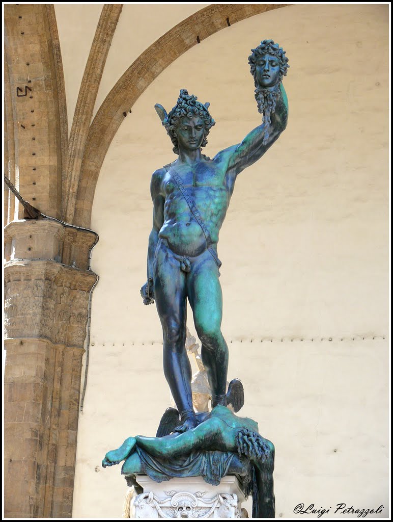 Firenze - Perseo con la testa di Medusa - bronzo cinquecentesco di Benvenuto Cellini by ©Luigi Petrazzoli