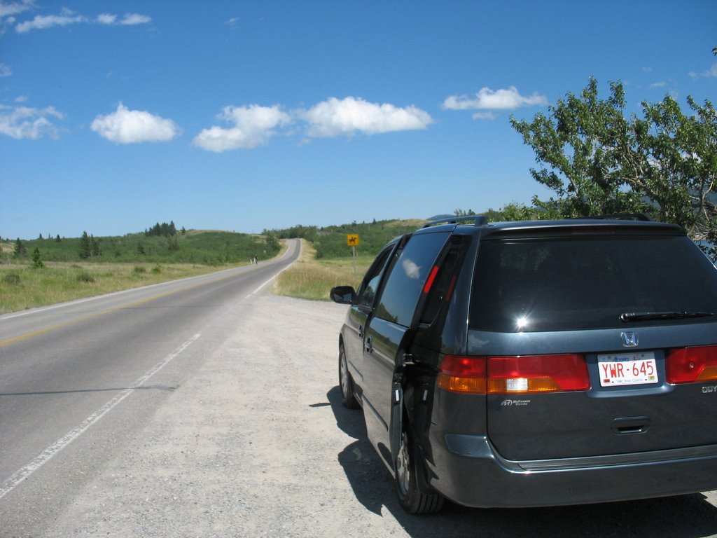 Way to Waterton National Park by Paras