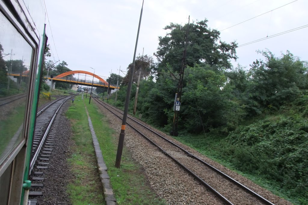 Railway in Strzelin by Łukasz Koszela