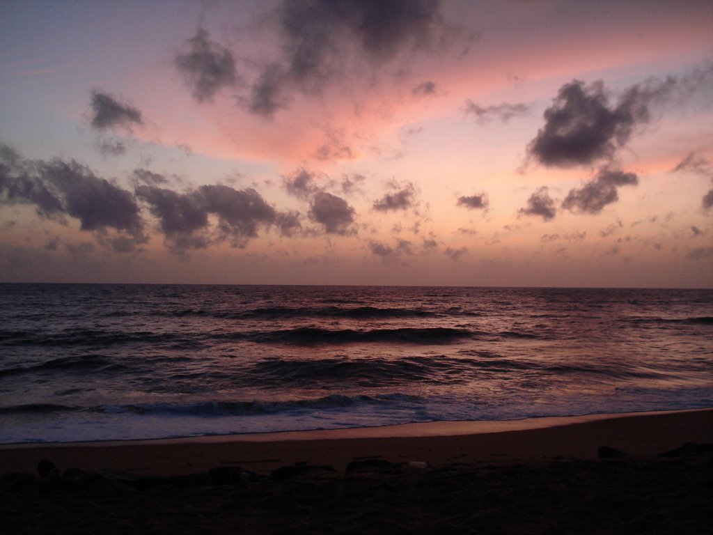 Waikkal Sunset. Sri Lanka by Craig Brawn