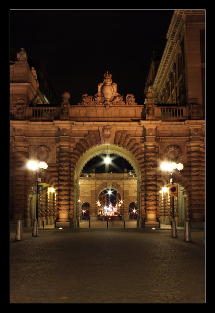 Stockholm. Riksgatan. by Andrew V. Efimovsky