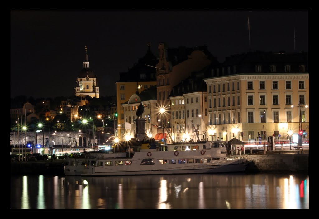 Stockholm. Gamla Stan. Skeppsbrokajen. by Andrew V. Efimovsky