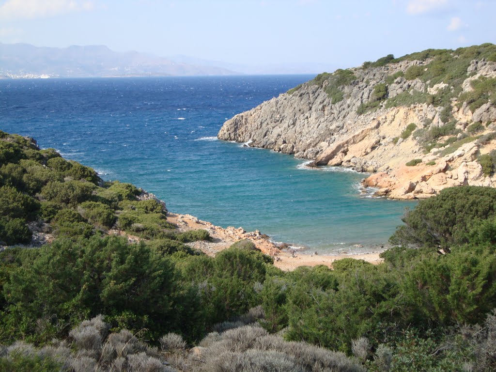 A view to Mirabello bay from Istro by rskotak