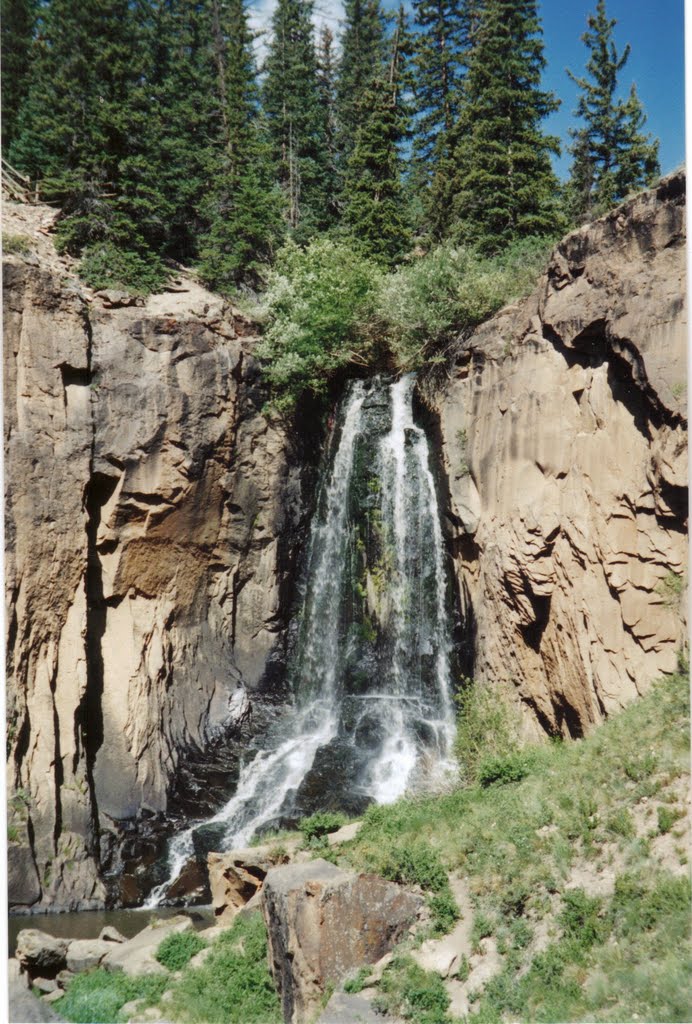 South Clear Creek Falls by Hinshaw