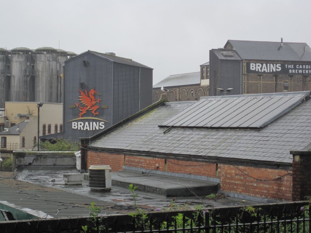 Brains brewery by Glyn Selkirk